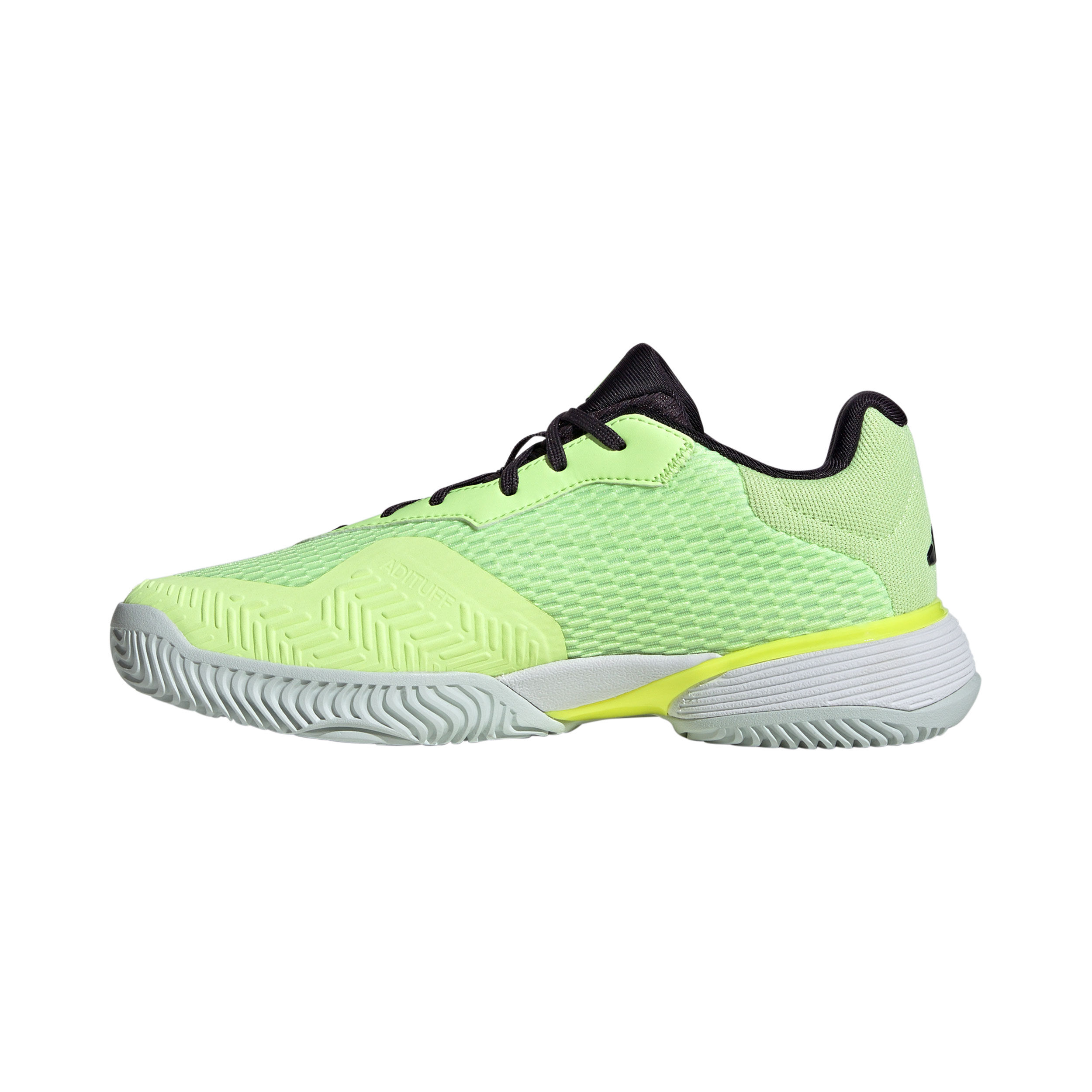 Buy adidas Barricade Zapatilla Todas Las Superficies Ninos Verde Claro Negro online Tennis Point ES