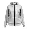 Club Original Full Zip Sudadera Con Cremallera Mujeres-Gris Claro
