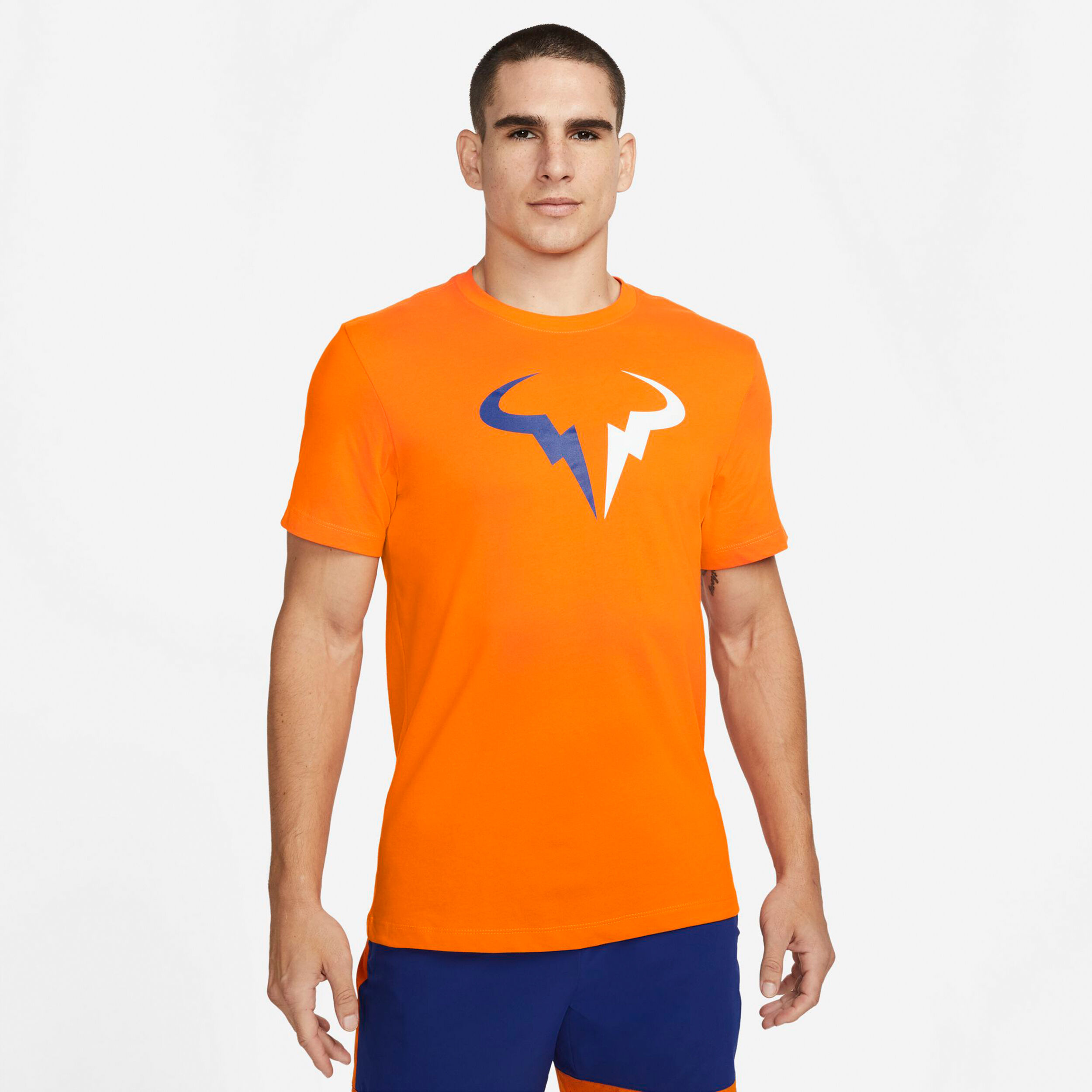 Buy Nike Rafael Nadal Court Dri Fit Essential Camiseta De Manga Corta Hombres Naranja Multicolor online Tennis Point ES