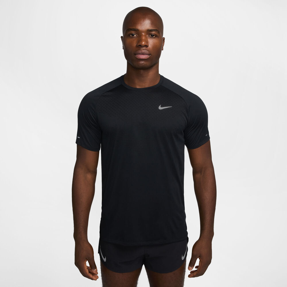 Nike Stride Tee Camiseta de running Hombres-negro