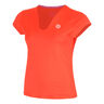 Hey Laguna V-Neck Camiseta de manga corta Mujeres-coral
