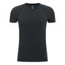 Performance Light Crew Neck Camiseta De Running Hombres-Negro