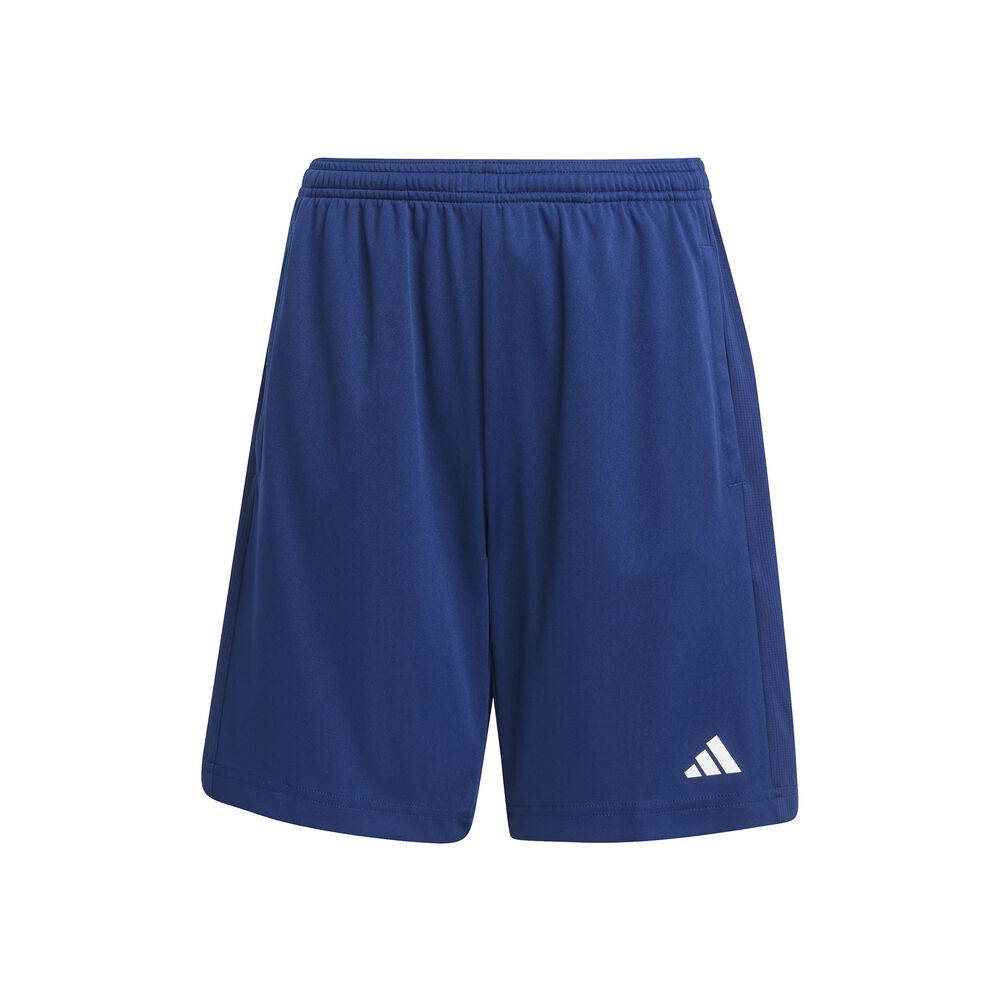 adidas Training Essentials Logo Regular Fit 8in Shorts Niños-Azul Oscuro