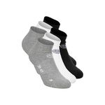 Ropa De Tenis BIDI BADU No Party XXL No Show Move Socks 6 Pack - black