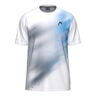 Topspin Camiseta de manga corta Hombres - azul oscuro, blanco