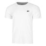 Teamline Camiseta De Manga Corta Hombres-Blanco