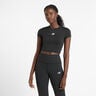 Harmony Fitted Camiseta De Manga Corta Mujeres-Negro