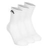 Short Crew Calcetines de tenis Pack de 3 Unisex - blanco, 