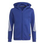 Ropa adidas adidas Freelift 3-Stripes Sudadera con cremallera Chicos - azul, blanco