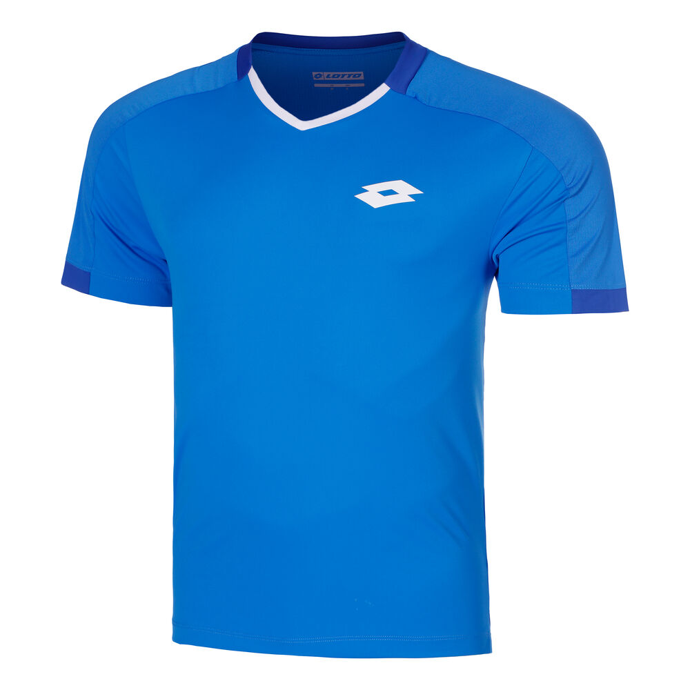 Lotto Tech IV D3 Camiseta De Manga Corta Hombres - Azul, Negro