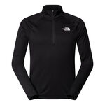 Ropa The North Face The North Face Sunriser 1/4 Zip Camiseta De Running Hombres-Negro