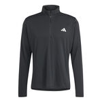 Ropa adidas adidas Essentials 1/4 Zip Camiseta De Manga Larga Hombres-Negro