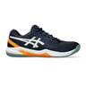 Gel-Dedicate 8 Zapatilla de pádel Hombres - azul oscuro, blanco