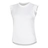 Bring It On Rib Camiseta De Tirantes Mujeres-Blanco