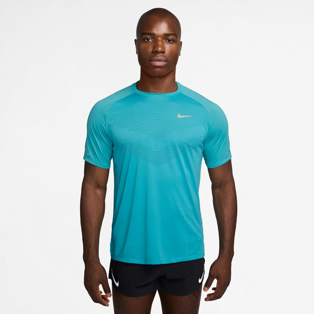 Nike Stride Tee Camiseta de running Hombres-turquesa