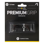Grips Tennis-Point Tennis-Point Premium Grip Perforated Pack De 1-Negro
