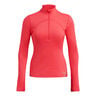 Vanish CW 1/2 Zip Camiseta De Manga Larga Mujeres-Rojo
