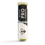 Pelotas de tenis Dunlop Dunlop Pro Coach Bote De 4 Pelotas