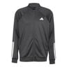 3Stripes Knit Chaqueta de entrenamiento Hombres - negro, blanco