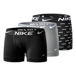 Ropa Nike Nike Dri-FIT Essential Micro Trunk Calzoncillos Tipo B&oacute;xer Pack De 3 Hombres-Negro,Gris