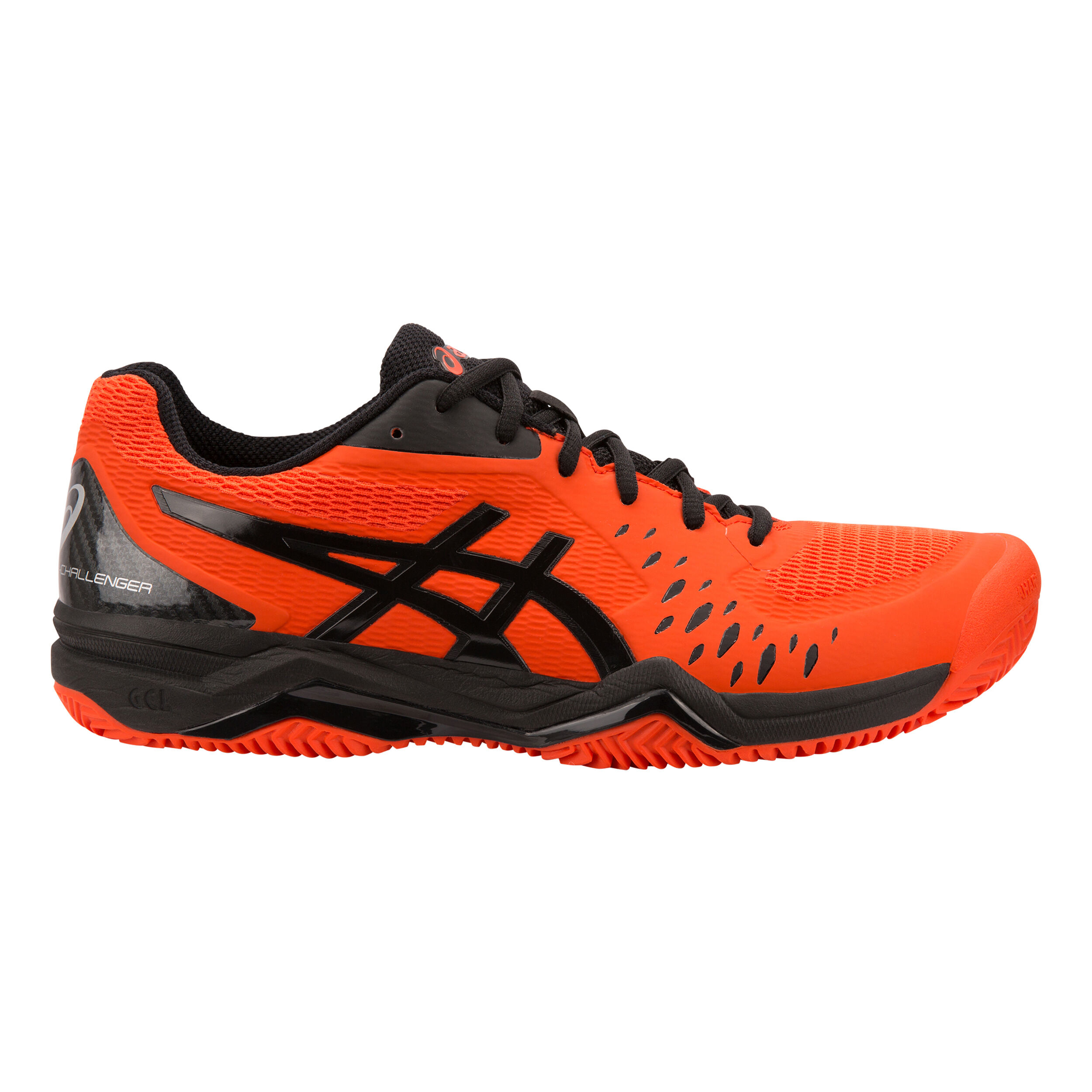 Buy ASICS Gel Challenger 12 Clay Zapatilla Tierra Batida Hombres Naranja Negro online Tennis Point ES