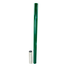ASS-Tennispfosten Alu, rund, dunkelgrün, pulverbeschichtet, 83 mm
