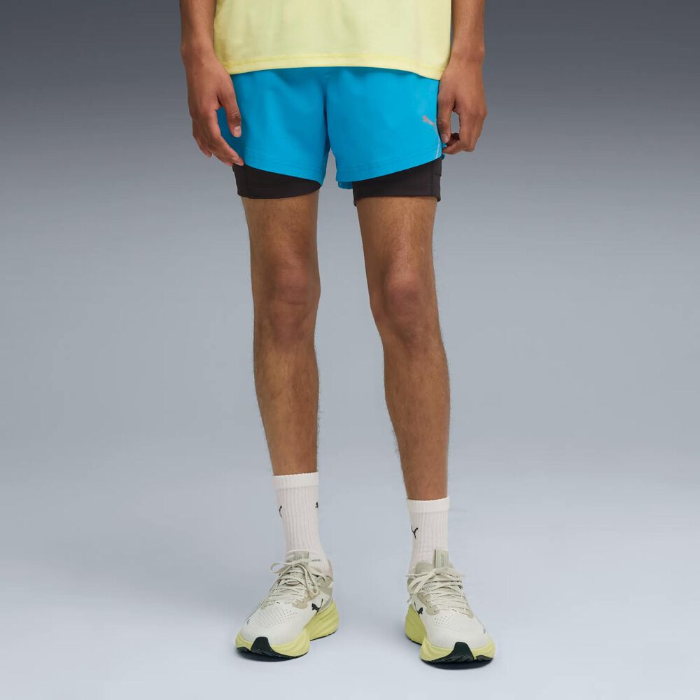 Puma Ultraweave 2in1 5in Pantalones Cortos Hombres - Azul