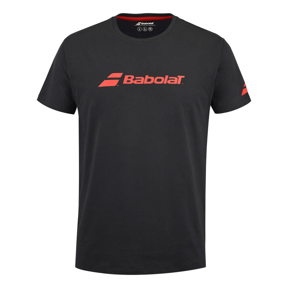 Babolat Exercise Camiseta De Manga Corta Hombres-Negro