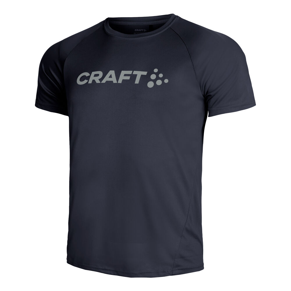 Craft Core Essence Logo Camiseta De Running Hombres - Azul Oscuro