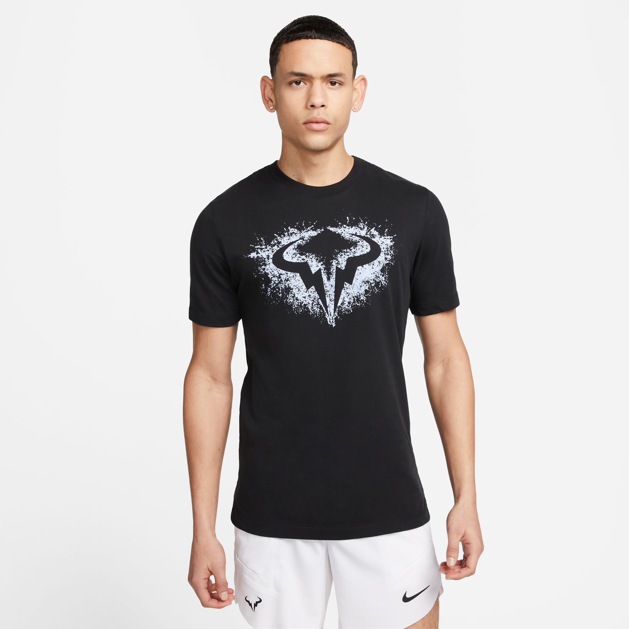 Buy Nike Dri Fit Rafa Nadal Court SU23 Camiseta De Manga Corta Hombres Negro Multicolor online Tennis Point ES