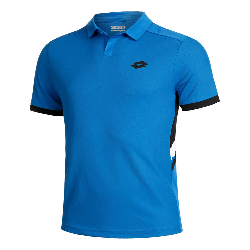Lotto Squadra III Polo Hombres - Azul, Azul Oscuro