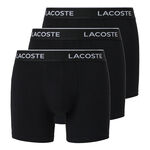 Lacoste Lacoste Boxershorts Courts long 3er Pack Calzoncillos tipo b&oacute;xer Hombres-negro, blanco