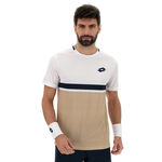 Ropa Lotto Lotto Tech V Camiseta De Manga Corta Hombres-Beige