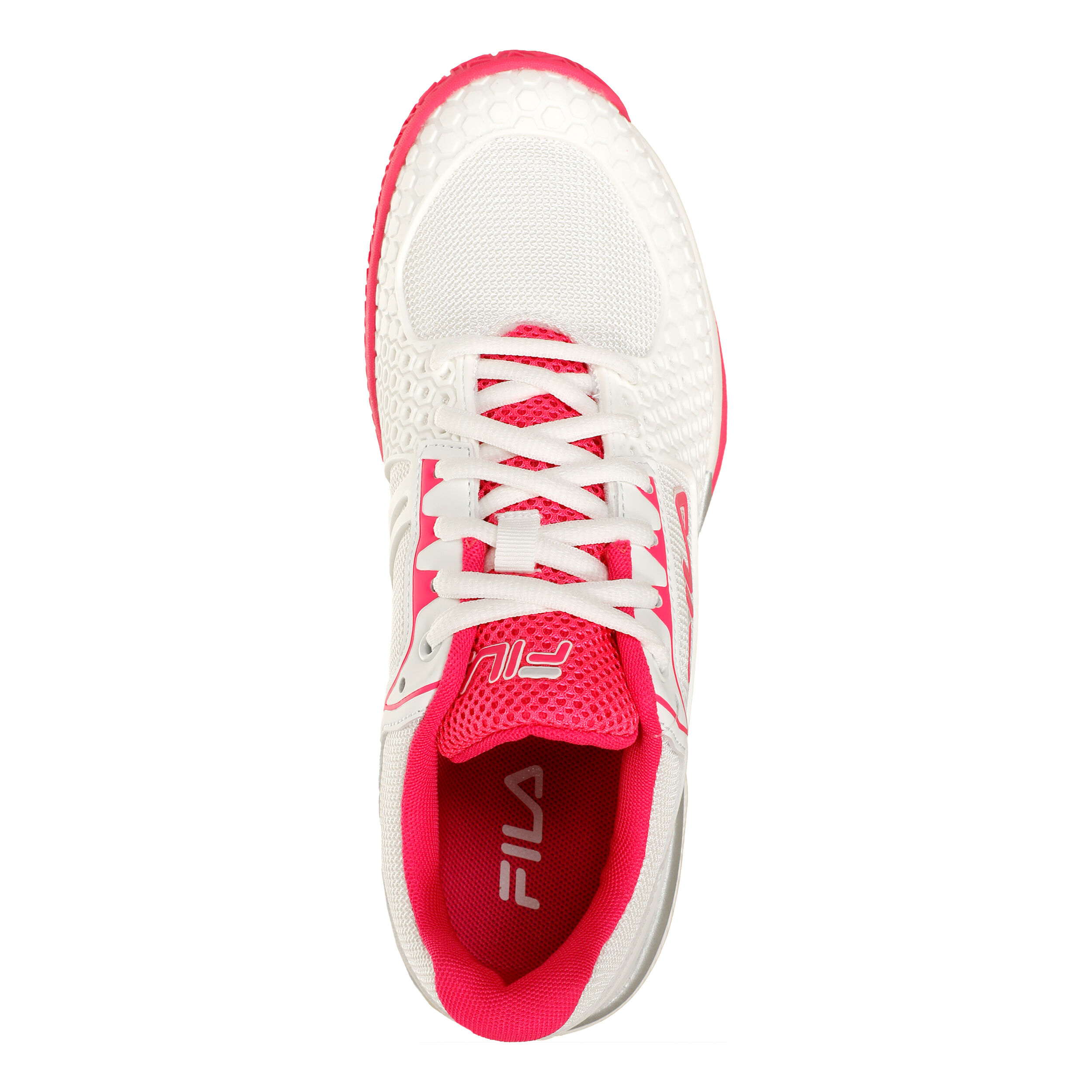 Tenis fila top rosa fuerte