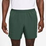 Court Dri-FIT Advantage 6in Shorts Hombres - verde oscuro, 
