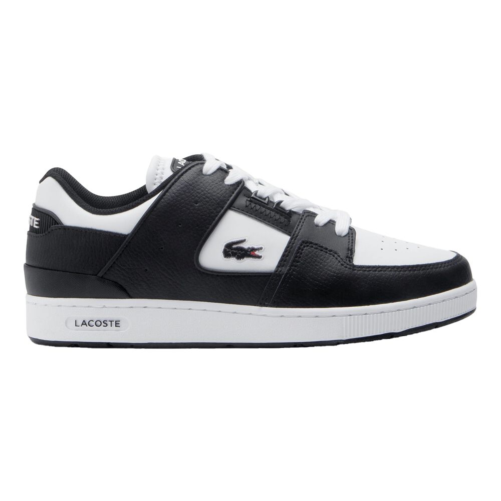 Lacoste Court Cage Zapatilla De Ocio Hombres - Negro, Blanco