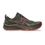 Zapatillas para correr ASICS ASICS Trabuco Terra 3 Zapatilla trail Hombres - oliva, rojo