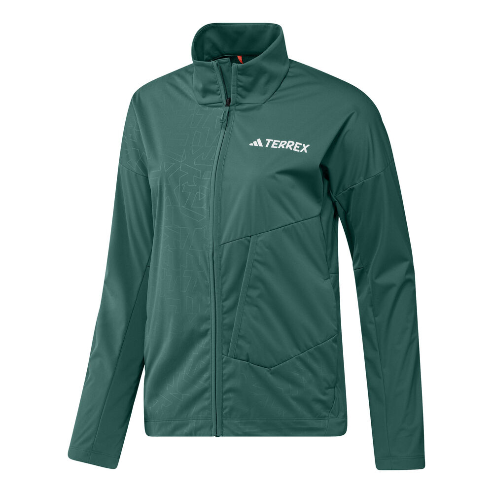 adidas Terrex XPR Softshell Chaqueta para correr Mujeres-verde