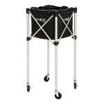 Equipo de entrenamiento Tennis-Point Tennis-Point Carro De Pelotas Más Bolsa-Negro