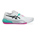 ASICS ASICS Gel-Resolution X Zapatilla tierra batida Hombres - blanco, rosa