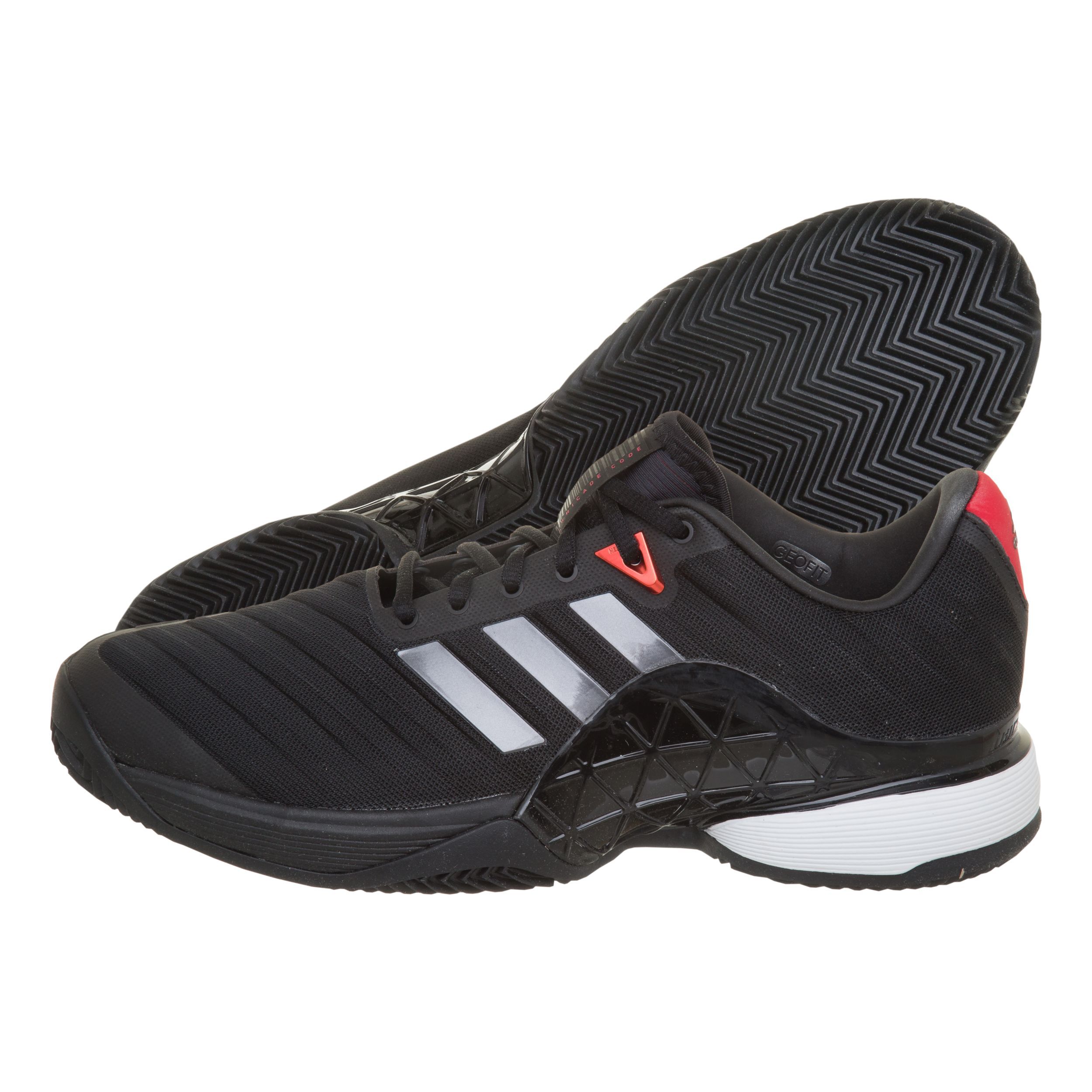 Buy adidas Barricade 2018 Clay Zapatilla Tierra Batida Hombres Negro Plateado online Tennis Point ES