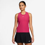 Ropa de tenis Nike Nike Dri-FIT Victory Camiseta de tirantes Mujeres - berry, blanco