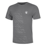 Ropa Quiet Please Quiet Please Receiver Embossed Camiseta de manga corta Hombres - gris, blanco