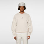 Ropa JLindeberg JLindeberg Kangol Roberto Sudadera Hombres-Crema
