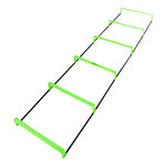 Equipo de entrenamiento TOOLZ TOOLZ Koordinationsleiter Mit Hürde 2m Elemento Auxiliar De Entrenamiento 2m-Negro,Verde