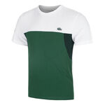 Ropa Lacoste Lacoste Urban Colorblock Camiseta De Manga Corta Hombres-Blanco