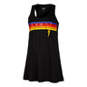 Tech Heritage Vestido Mujeres-Negro,Multicolor
