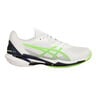 Solution Speed FF3 Zapatilla Tierra Batida Hombres-Blanco,Verde Ne&oacute;n