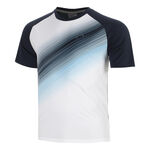 Ropa de tenis HEAD HEAD Topspin Camiseta de manga corta Hombres-azul oscuro, blanco