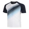 Topspin Camiseta de manga corta Hombres-azul oscuro, blanco
